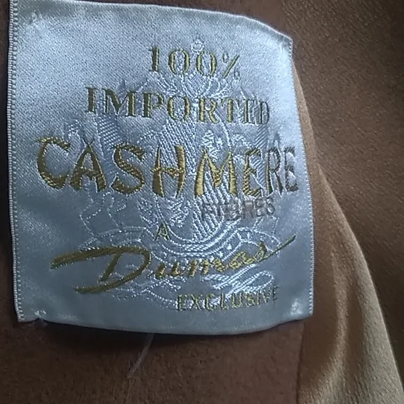 Vintage Cashmere & Fox coat